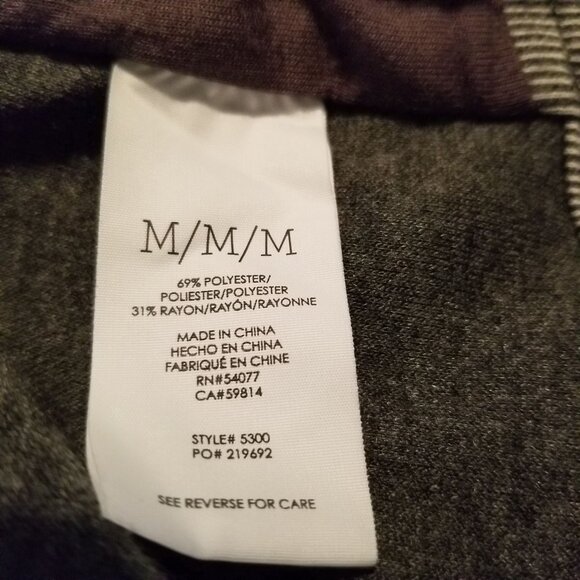 Cabi M Black White Pinstripe Blazer DROP OFF Jacket Ponte Knit Zip Back 5300 - Picture 7 of 8